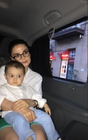 Natavan Həbibinin oğlu Zeydəli ilə YENİ FOTOLARI