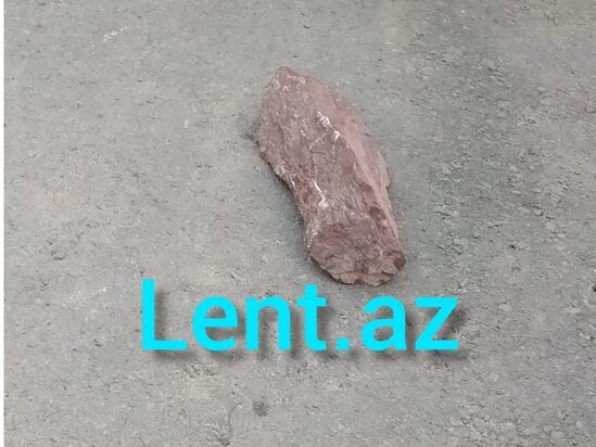 Azərbaycanın bu rayonuna göydən DAŞ DÜŞDÜ - FOTO