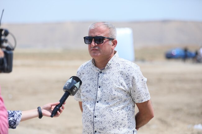 AzTV Mübariz İbrahimov haqqında FİLM ÇƏKİR - FOTO-VİDEO