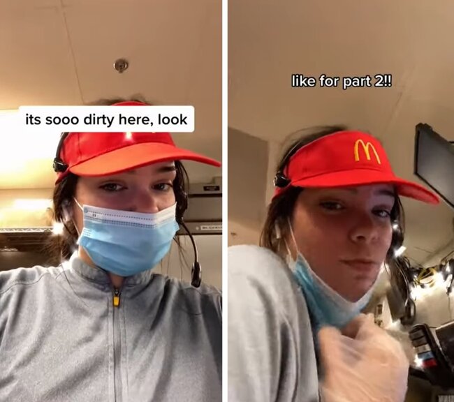 "McDonald's"ın sirlərini açıb ÜRƏK BULANDIRDI - İşdən qovuldu - FOTO-VİDEO