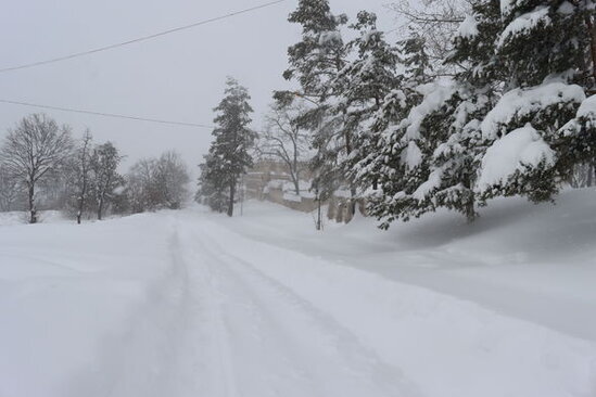 Qarlı Şuşadan heyrətamiz görüntülər - FOTO-VİDEO
