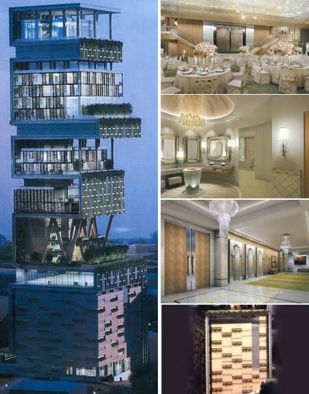 Hindistanın ƏN VARLI adamı BU EVDƏ yaşayır - FOTOLAR