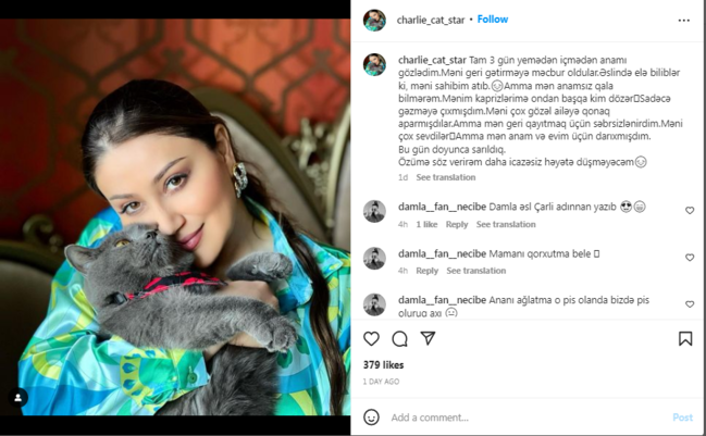 "Ağlamaqdan şişən gözlərim bu gün güldü" - Damla