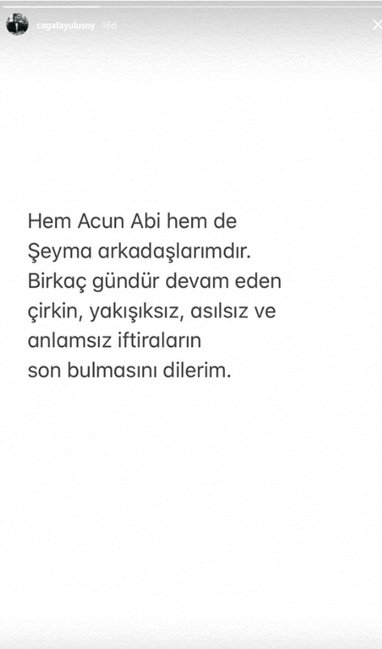 Şeyma Acuna Çağatay Ulusoyla xəyanət edib? - Aktyordan ilk açıqlama gəldi - FOTO