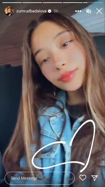 Aparıcı Zümrüdün qızı Ləman - YENİ FOTOLAR