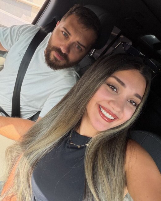 Cövdət aktrisa xanımı ilə - Foto