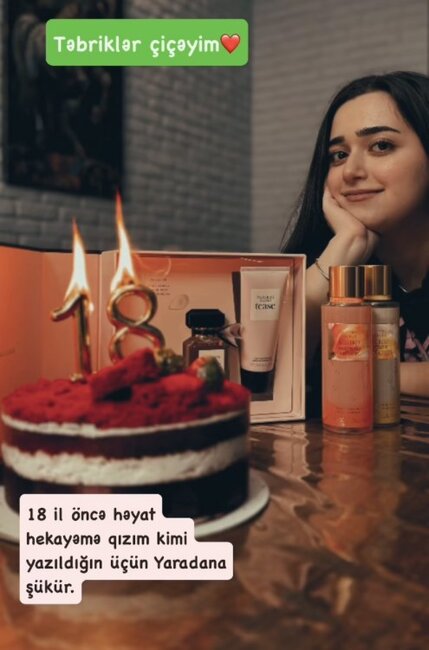 Ceyhunun 18 yaşlı qızı - Foto