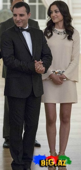 Rafet El Roman nişanlısı ilə prezidentin qonaqlığında - FOTO