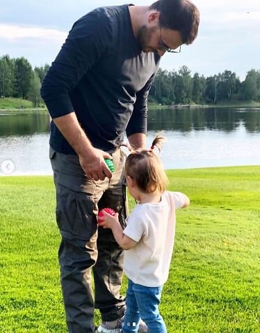 Emin Ağalarov oğlu Əli və qızı Afina ilə - FOTOLAR