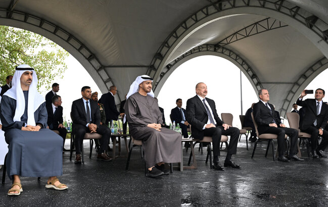 Cıdır düzündə Qarabağ atlarının şousunu izlədilər - Fotolar