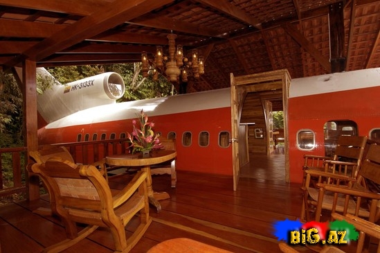 Təyyarə otelə çevrilərsə... - FOTO