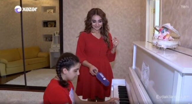 Bu da azərbaycanlı aparıcının qızı Rəna - FOTOLAR