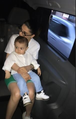 Natavan Həbibinin oğlu Zeydəli ilə YENİ FOTOLARI