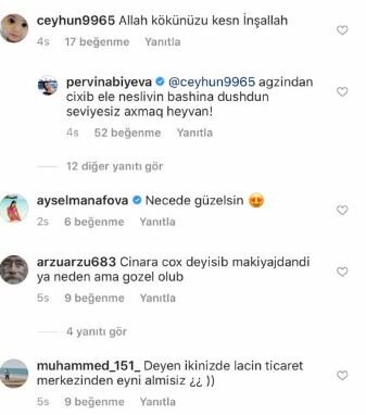 İzləyicisi Pərvin Abıyevaya qarğış etdi - 