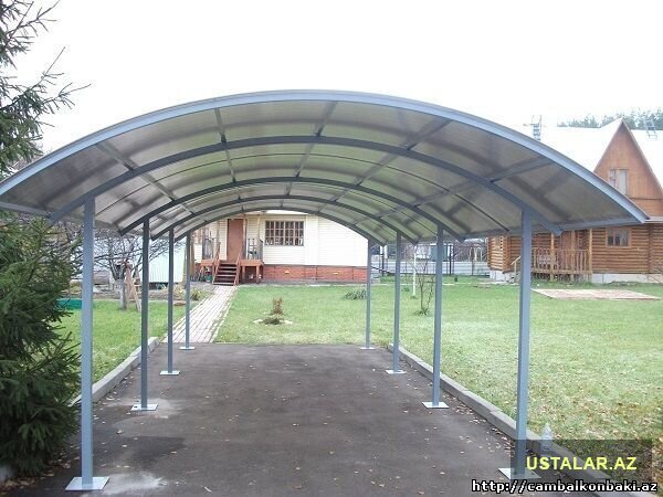 Polikarbonat və dam örtüklərinin hazırlanması və quraşdırılması!