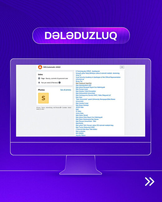 Azərbaycanda "Facebook" istifadəçilərinə Dövlət Xidməti tərəfindən XƏBƏRDARLIQ - FOTO
