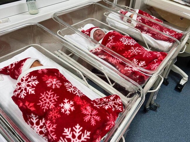 Doğum evindən maraqlı addım - Foto