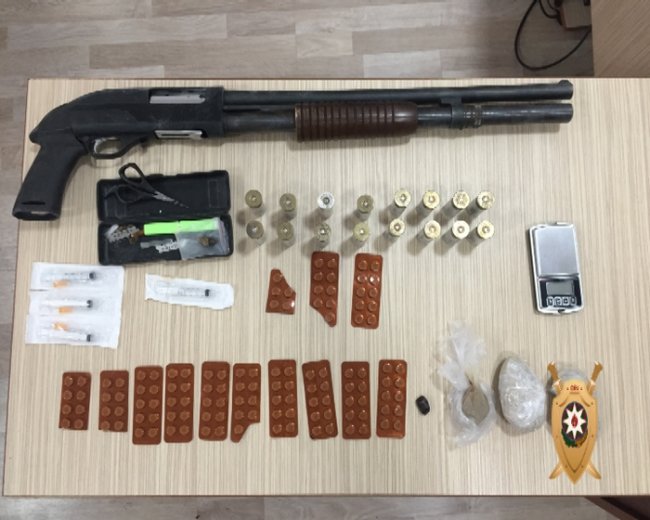 Narkotik satan dəstə ifşa olundu – FOTOLAR