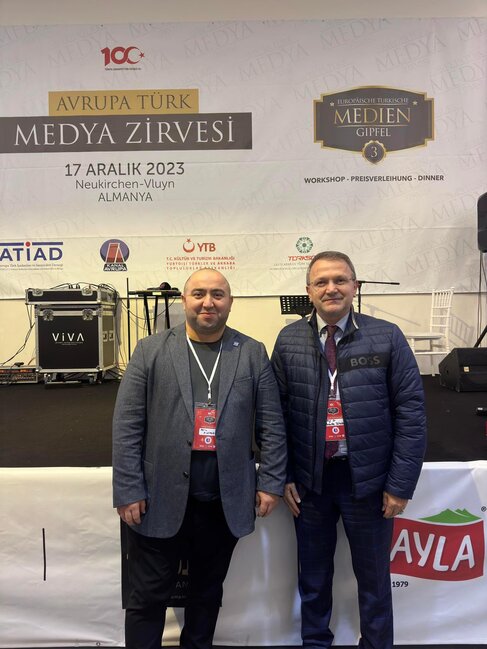 Aqil Ələsgər Almaniyada "Türk Dünyası Mediasına Xidmət" mükafatına layiq görüldü - FOTOLAR