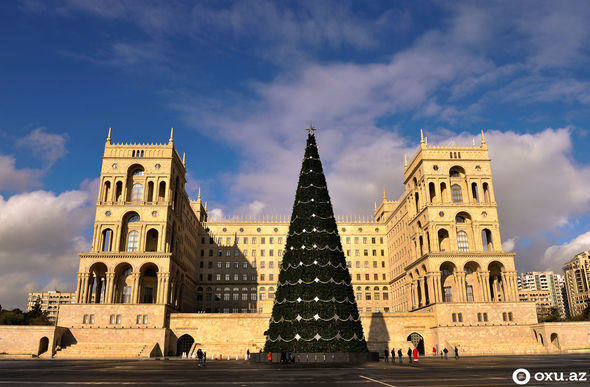 Bakı 2019-cu ili belə qarşılayır - ŞƏHƏRDƏN FOTOREPORTAJ