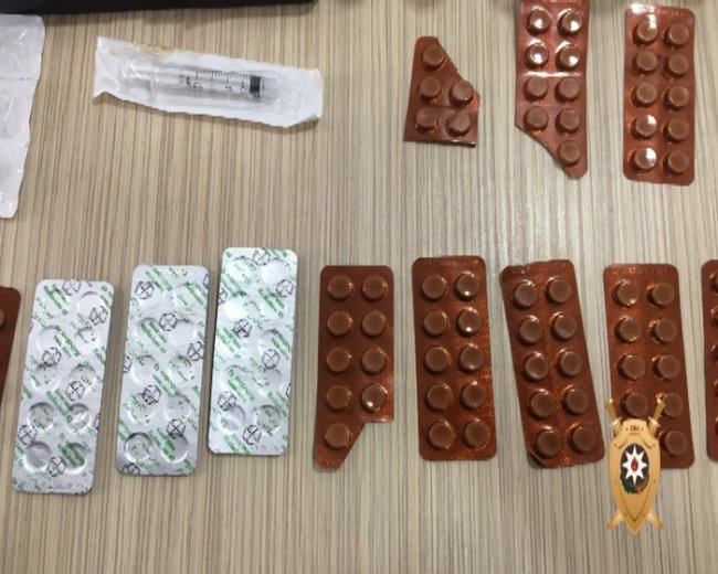 Narkotik satan dəstə ifşa olundu – FOTOLAR