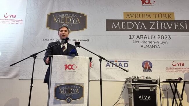 Aqil Ələsgər Almaniyada "Türk Dünyası Mediasına Xidmət" mükafatına layiq görüldü - FOTOLAR