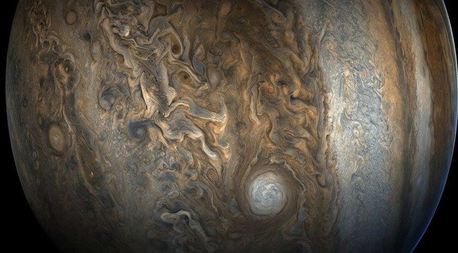 NASA Yupiter planetinin yeni fotolarını paylaşdı — FOTOLAR