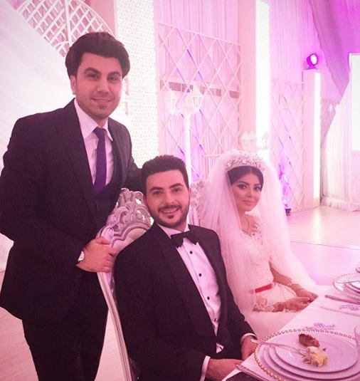 Müğənnilər Elçin Cəfərovun toyunda FOTO+VİDEO
