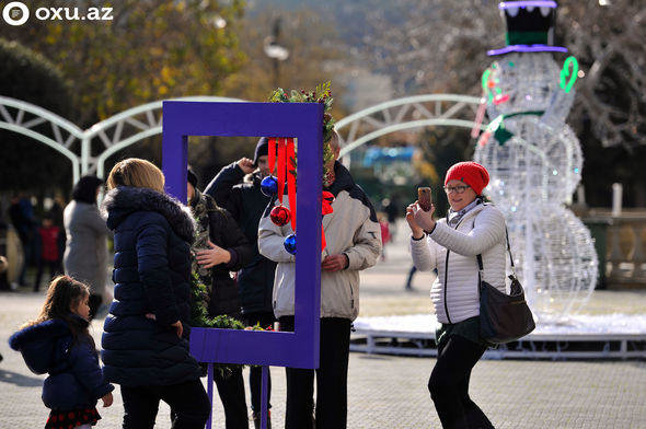 Bakı 2019-cu ili belə qarşılayır - ŞƏHƏRDƏN FOTOREPORTAJ