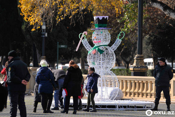 Bakı 2019-cu ili belə qarşılayır - ŞƏHƏRDƏN FOTOREPORTAJ