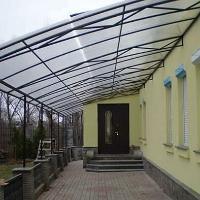 Polikarbonat və dam örtüklərinin hazırlanması və quraşdırılması!