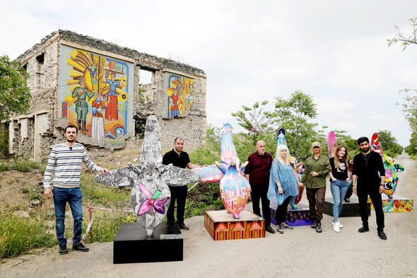 Qarabağda "Xarı bülbül" maketləri ərsəyə gətirilib - FOTO-VİDEO