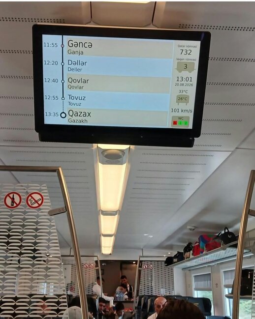 ADY-dən şikayət: Qatarlar ünvana 2 saat gec çatır - Foto