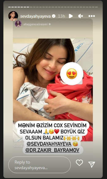 Məşhurlar Sevdanı belə təbrik etdilər - FOTO