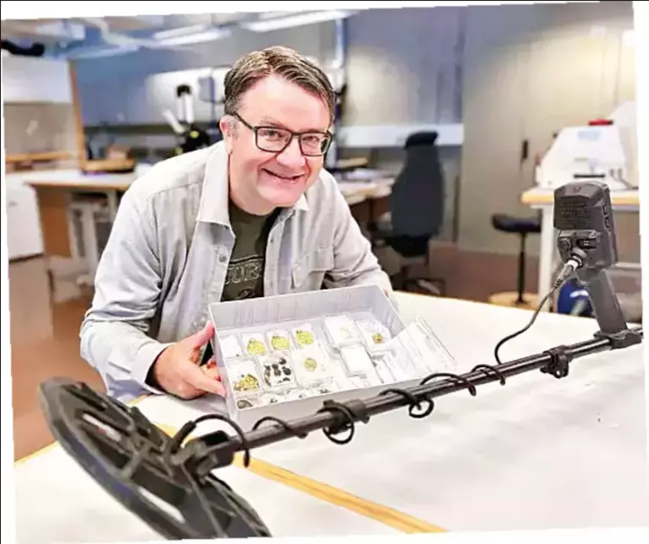 Sağlamlığını axtaran zaman xəzinə tapdı!