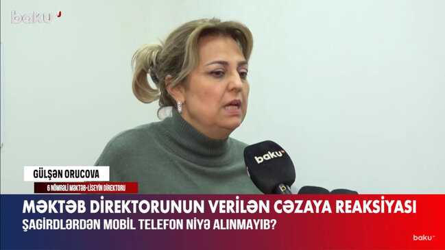 Azyaşlı şagirdin zorakılığa məruz qaldığı məktəbin direktorundan verilən cəzaya REAKSİYA - VİDEO