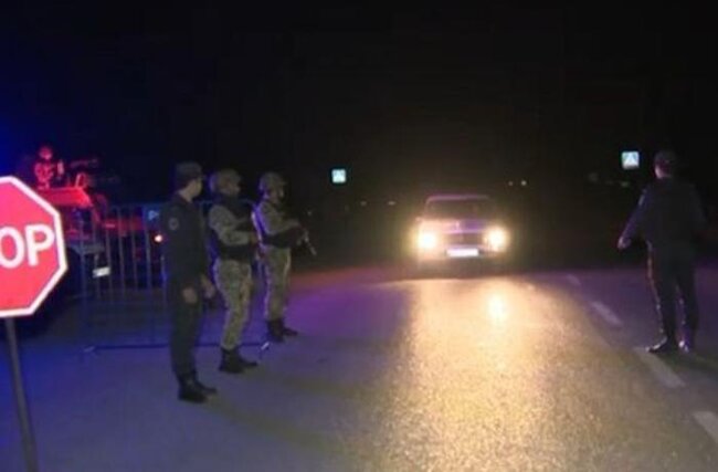 Polis əməkdaşları cəbhəyanı bölgələrdə 24 saat xidmət aparır - VİDEO