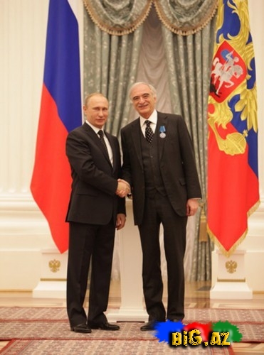 Putin Polad Bülbüloğluna "Şərəf" ordeni verdi