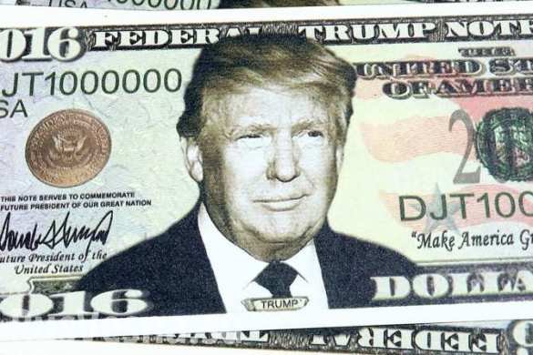 Tramp prezident seçildi, dollar "çökdü"