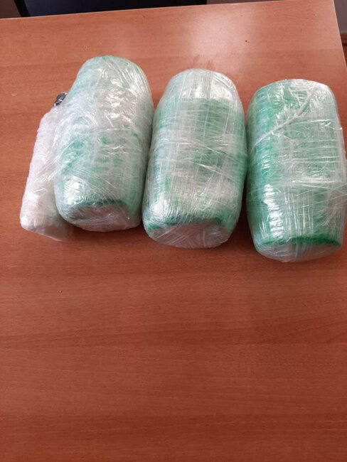 Sərhəd pozucusu saxlanıldı, üzərində 4 kq-ya yaxın heroin tapıldı