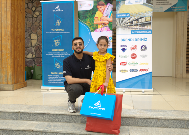 "Avrora" ilə Göygöl və Şabranda məktəbə qayıdış sevinci