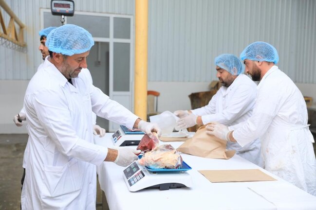 Heydər Əliyev Fondu şəhid ailələrinə Qurban bayramı münasibətilə sovqatlar göndərib