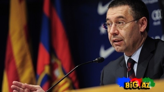 FC Barcelonanin prezidenti Josep Maria Bartomeu den aciqlama