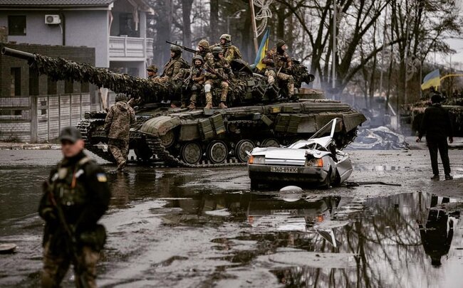 Rusiya hərbçiləri Donetsk istiqamətində bəzi mövqelərdən geri çəkiliblər