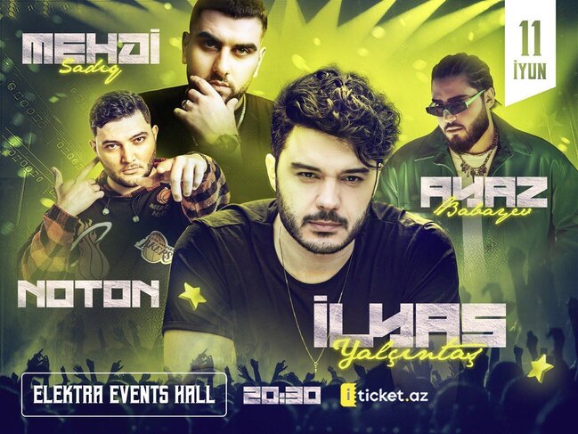 İlyasın konsertində onlar da səhnəyə çıxacaq - FOTO