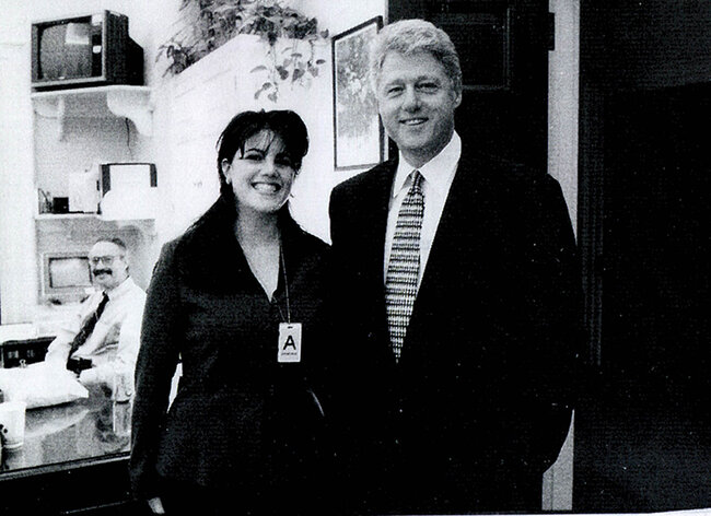 Bill Klinton Monika Levinski ilə sevgi macərasından danışdı - FOTO