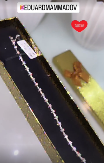 Eduard Məmmədov sevgilisinin ad günündə