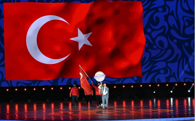 İlham Əliyev və Mehriban Əliyeva Gəncədə III MDB Oyunlarının açılış mərasimini izləyiblər