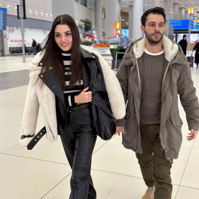 İlk dəfə əl-ələ görüntüləndilər - Fotolar