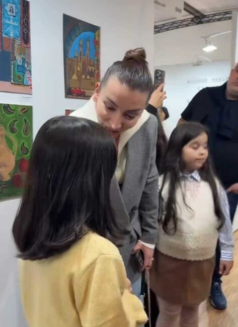 Elçinin oğlunun əsərləri Luvr muzeyində sərgiləndi - FOTOLAR